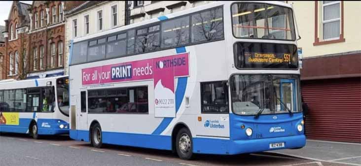 Ulsterbus Volvo B7TL Alexander ALX400 2318